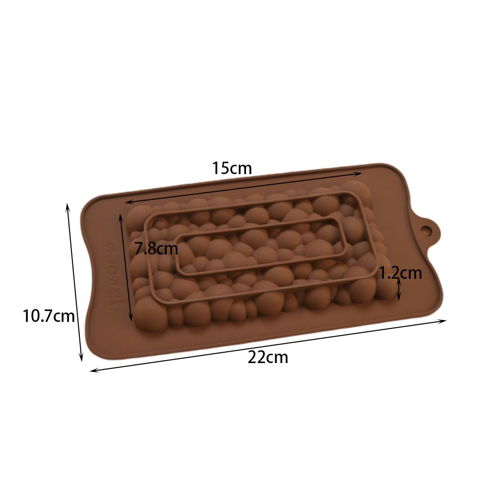 Cross-Border Multi-Style Cartoon Silicone Chocolate Mold Numbers and Letters DIY Baking Mold Fudge Ice Cube Mold - YK-45-76