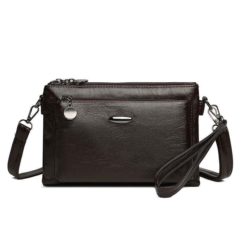 Cross-border foreign trade women's bag 2025 new hand multi-layer change mobile phone bag trend fashion simple shoulder…