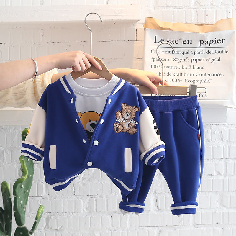 Baby Boy Outfit, Boys' Clothing, Autumn Outfit, Boys' Clothes, Spring Jacket, for Children Aged One and a Half to Two to…