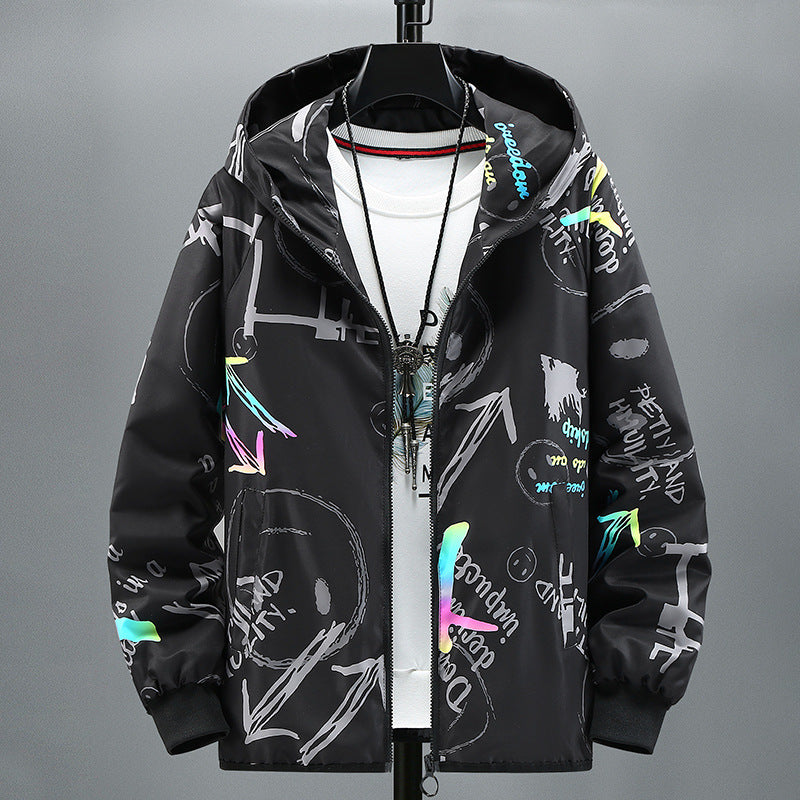 2026 Spring Men's Jacket New Trendy Colorful Stylish Student Fashion Brand Jacket for Boys and Teenagers Outerwear