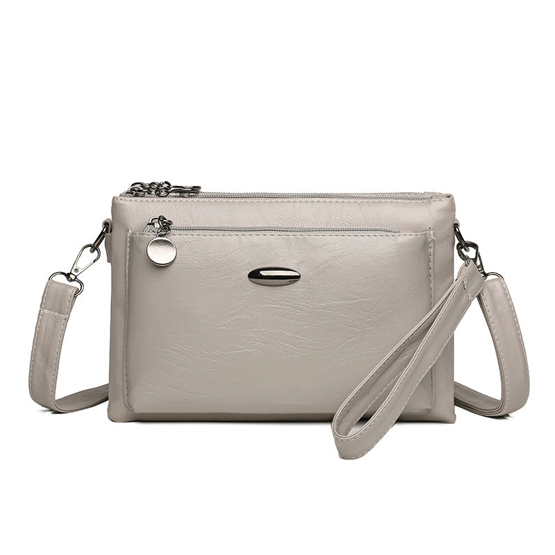 Cross-border foreign trade women's bag 2025 new hand multi-layer change mobile phone bag trend fashion simple shoulder…