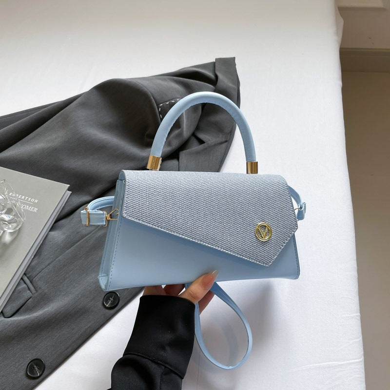 Simple Women's Bag 2026 Summer New Style Diamond-Encrusted Fashion Handbag High-End Crossbody Small Square Bag for Women…