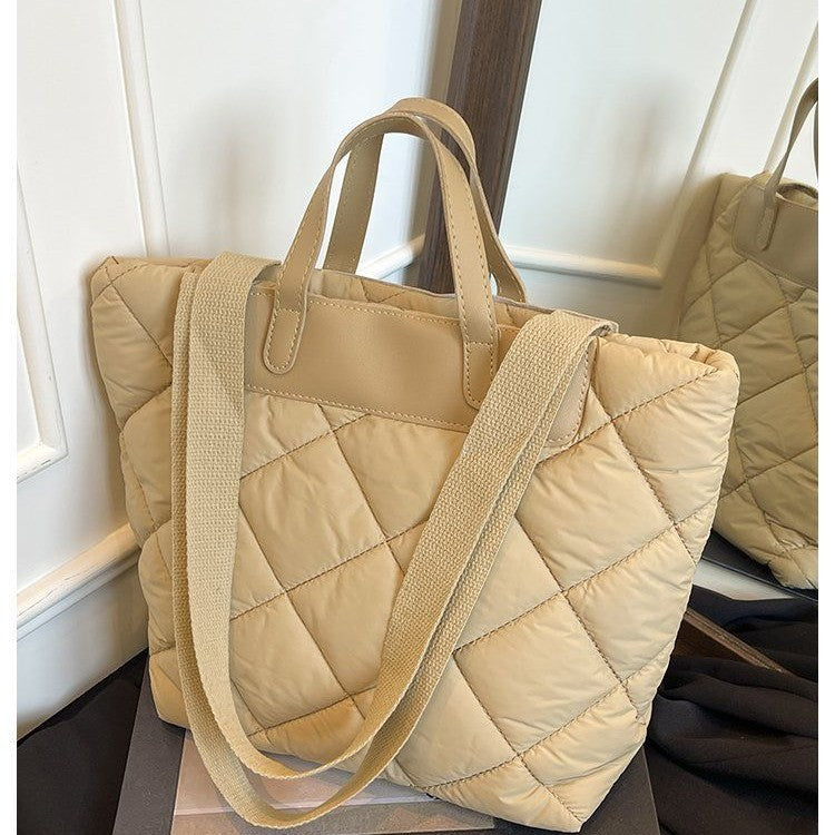 Cotton Clothing Bag Korean Style Tote Bag for Women Large Capacity Fashionable Versatile Women's Bag 2025 New Women's…
