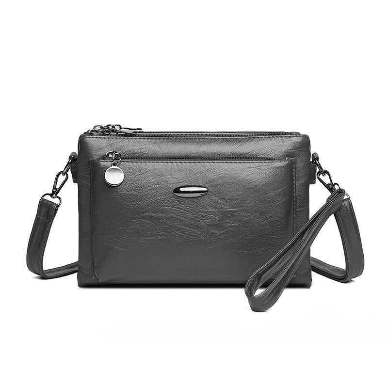 Cross-border foreign trade women's bag 2025 new hand multi-layer change mobile phone bag trend fashion simple shoulder…
