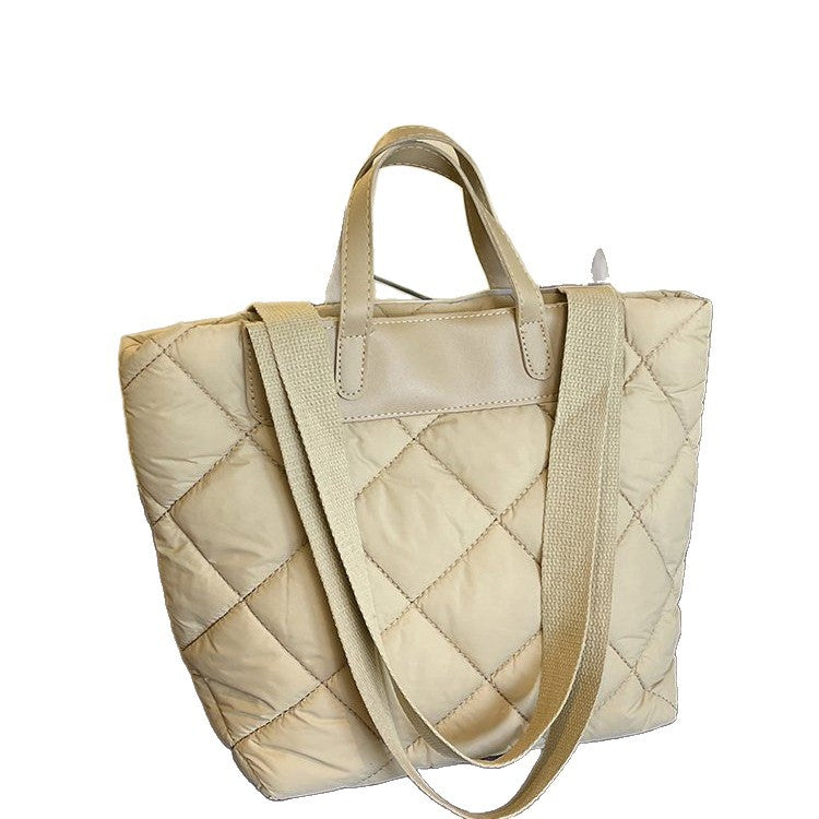 Cotton Clothing Bag Korean Style Tote Bag for Women Large Capacity Fashionable Versatile Women's Bag 2025 New Women's…