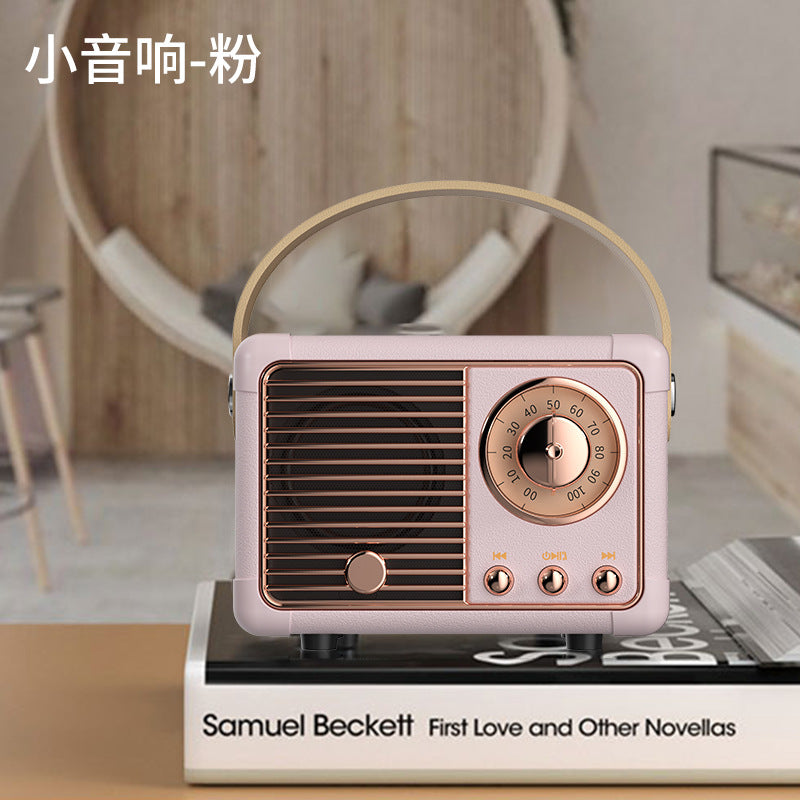 Retro HM11 second generation wireless Bluetooth speaker mini portable new subwoofer outdoor small stereo gift - HM11 second…