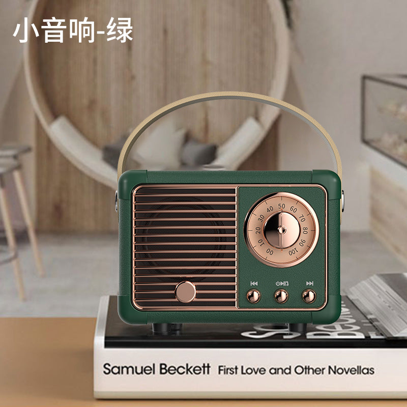 Retro HM11 second generation wireless Bluetooth speaker mini portable new subwoofer outdoor small stereo gift - HM11 second…