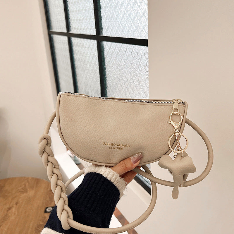 High-End Small Saddle Bag for Women, 2026 New Model, Trendy This Year, Casual Versatile Ins Niche Crossbody Bag - image 10