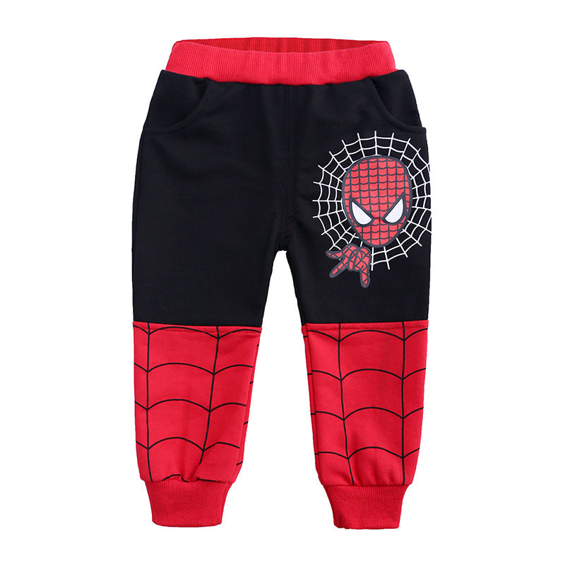 Children's Suit Spring and Autumn Clothing Boys' Sweatshirt Vest Pants Cartoon Three-Piece Set Foreign Trade Boys' Casual…