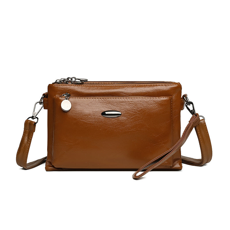 Cross-border foreign trade women's bag 2025 new hand multi-layer change mobile phone bag trend fashion simple shoulder…