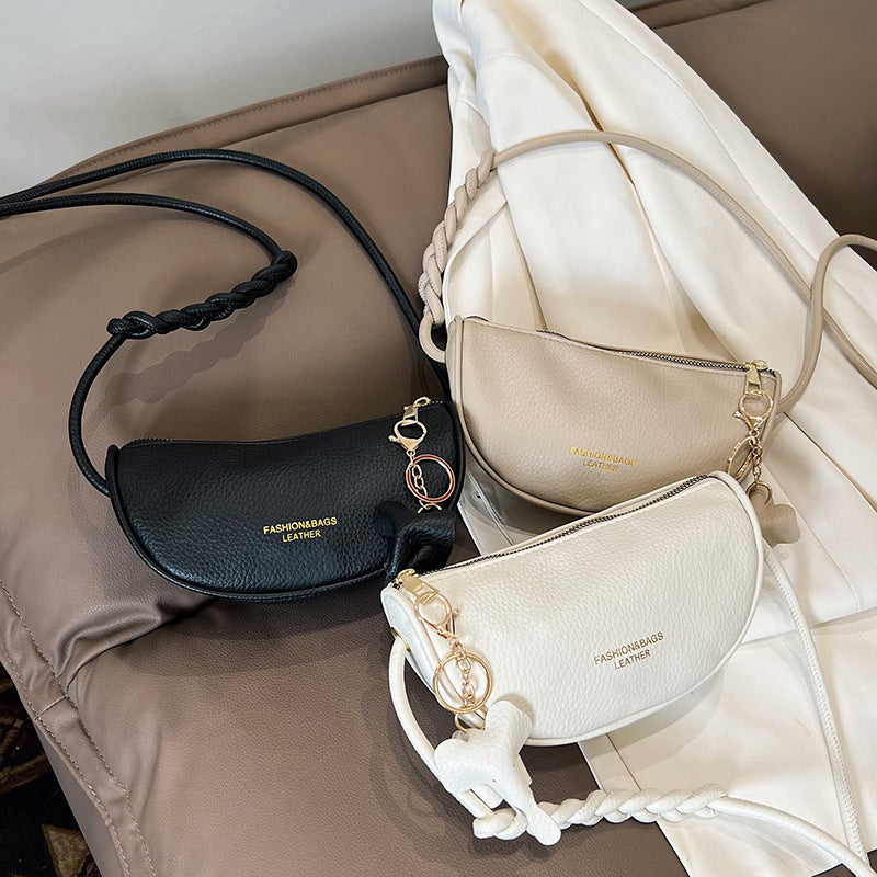 High-End Small Saddle Bag for Women, 2026 New Model, Trendy This Year, Casual Versatile Ins Niche Crossbody Bag - image 12