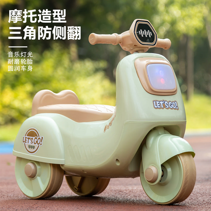 Children's Motorcycle Scooter 1-3 Years Old Male and Female Baby Toddler Motorcycle Scooter Kidsren's Balance Car - image 3
