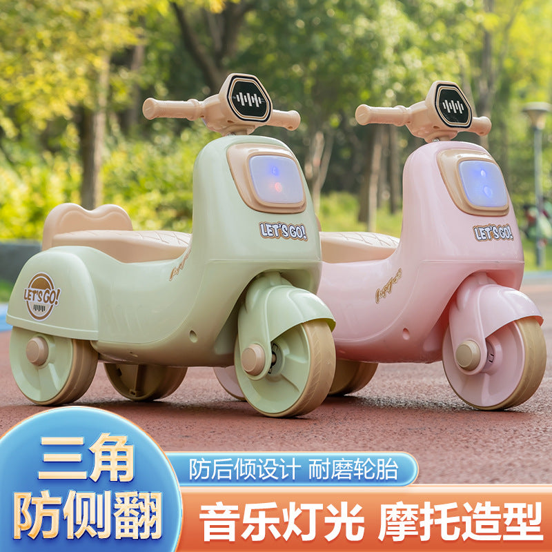 Children's Motorcycle Scooter 1-3 Years Old Male and Female Baby Toddler Motorcycle Scooter Kidsren's Balance Car - image 4