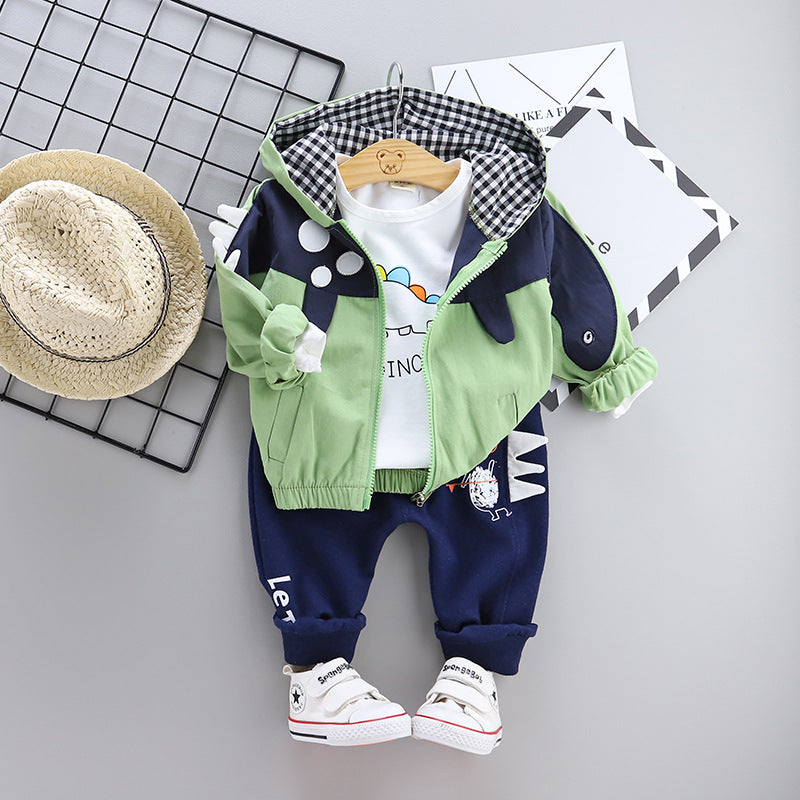 Baby Boy Outfit, Boys' Clothing, Autumn Outfit, Boys' Clothes, Spring Jacket, for Children Aged One and a Half to Two to…