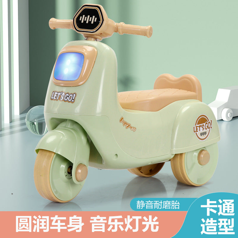 Children's Motorcycle Scooter 1-3 Years Old Male and Female Baby Toddler Motorcycle Scooter Kidsren's Balance Car