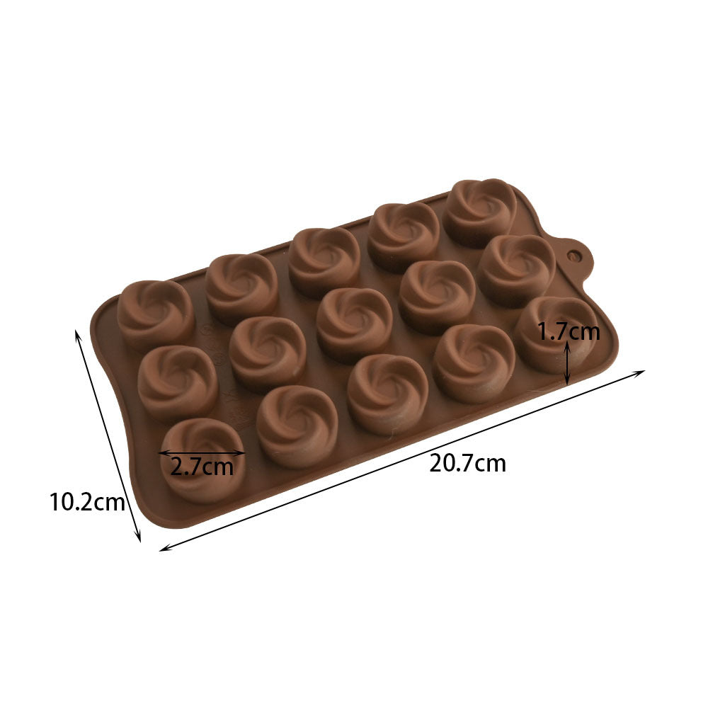 Cross-Border Multi-Style Cartoon Silicone Chocolate Mold Numbers and Letters DIY Baking Mold Fudge Ice Cube Mold - YK-45-64
