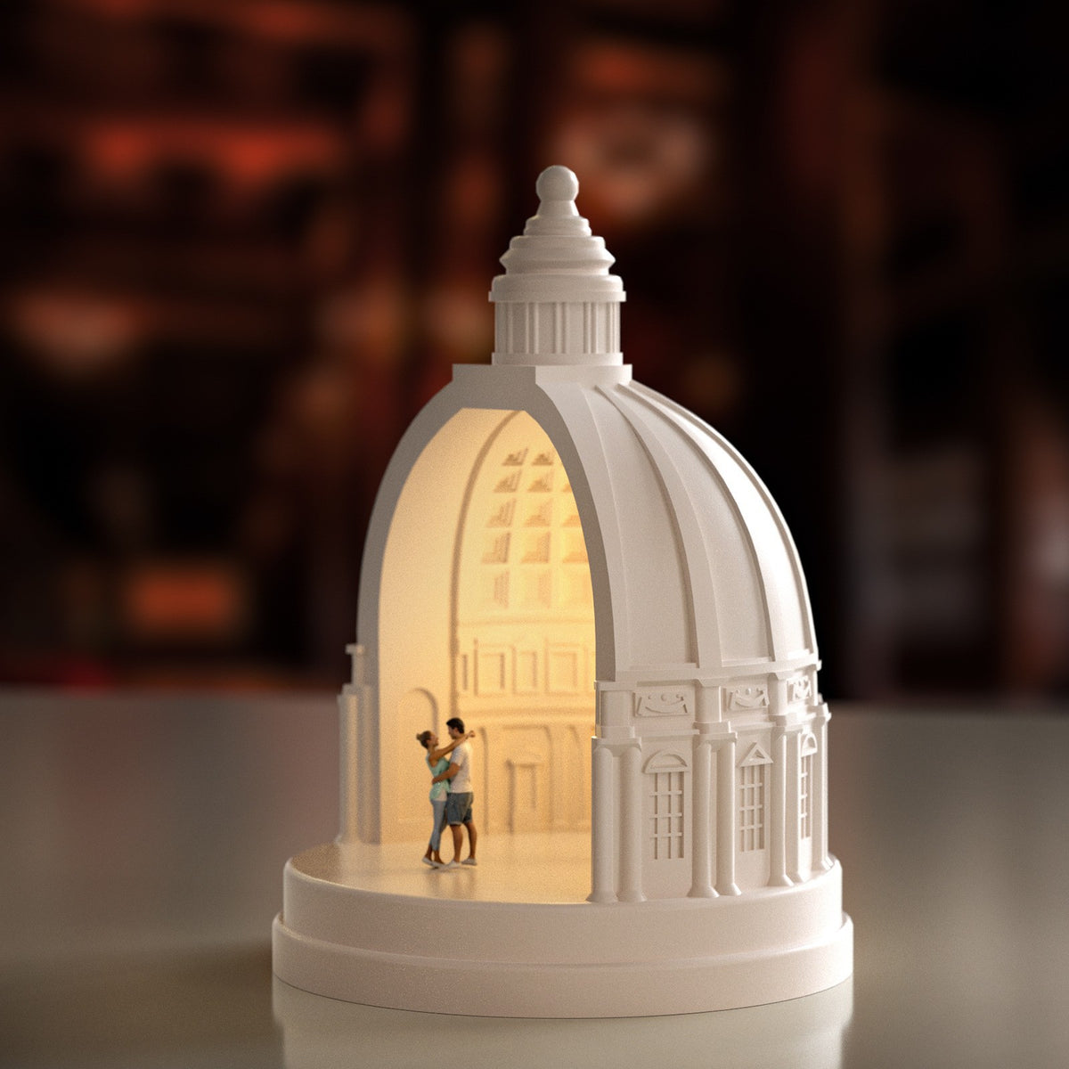 European Pantheon Castle Candlestick Resin Silicone Mold Epoxy DIY Roman Architecture Palace Plaster Aromatherapy Stone…