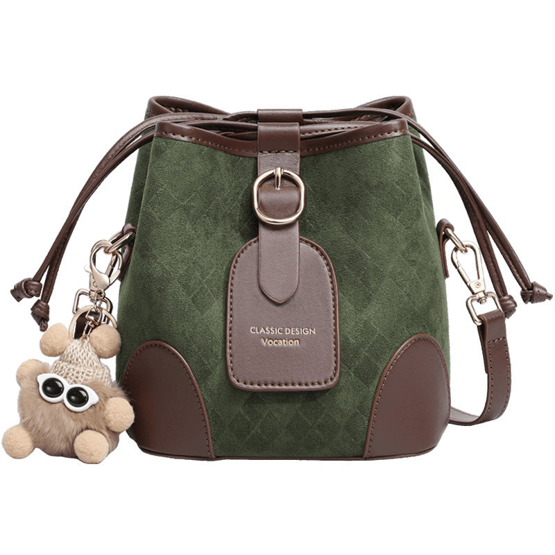 Bucket Bag 2026 New Women's Bag Autumn and Winter Shoulder Bag Small Bag Versatile High-End Fashion Commuter Crossbody Bag…