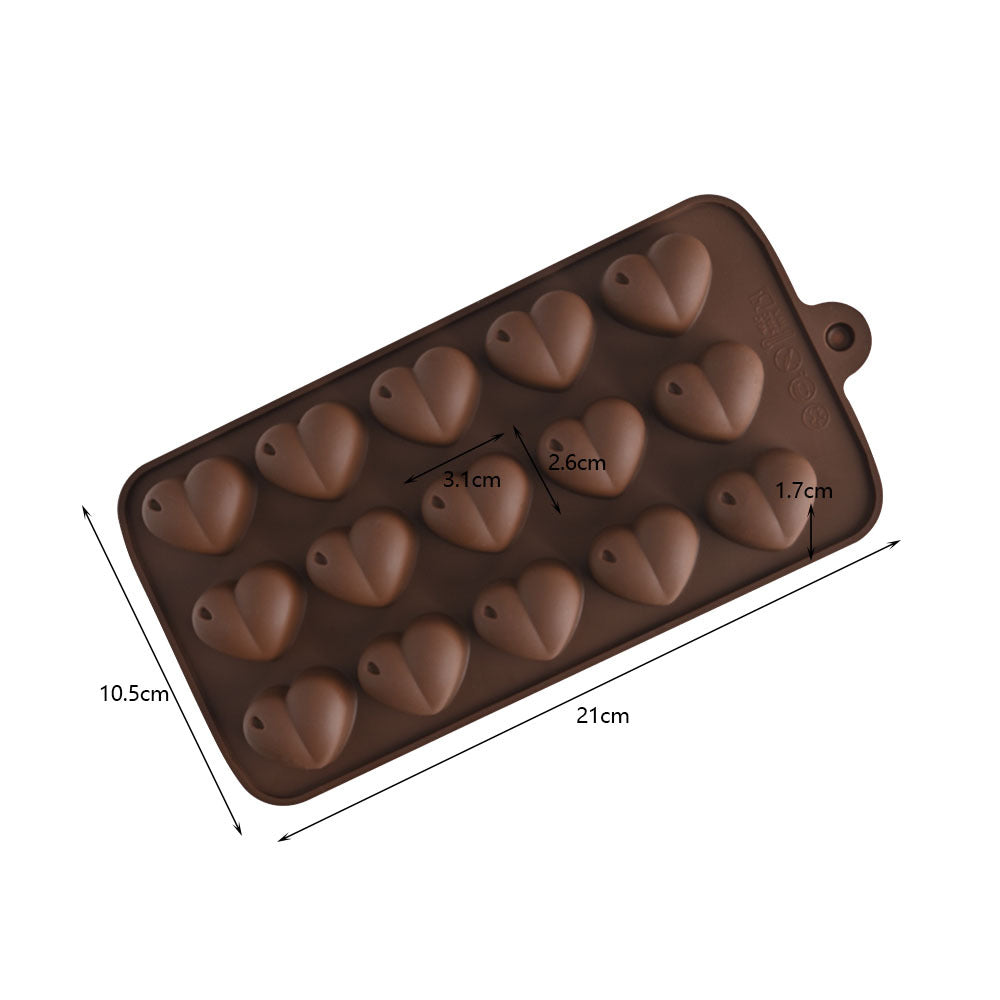 Cross-Border Multi-Style Cartoon Silicone Chocolate Mold Numbers and Letters DIY Baking Mold Fudge Ice Cube Mold - YK-45-5
