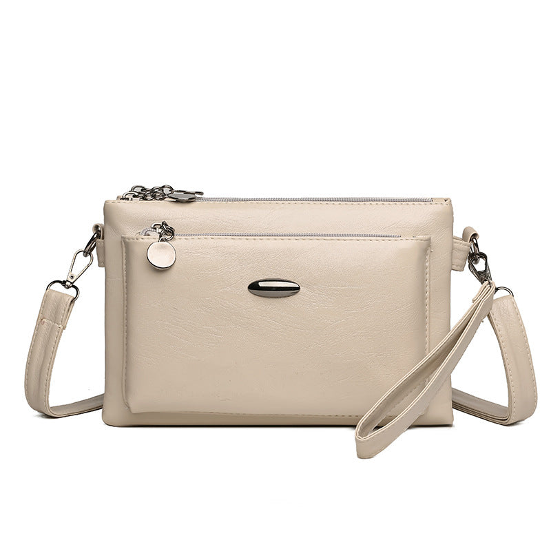 Cross-border foreign trade women's bag 2025 new hand multi-layer change mobile phone bag trend fashion simple shoulder…