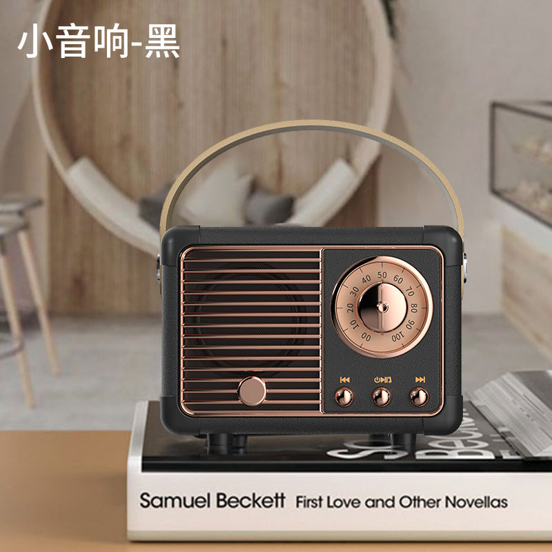 Retro HM11 second generation wireless Bluetooth speaker mini portable new subwoofer outdoor small stereo gift - HM11 second…