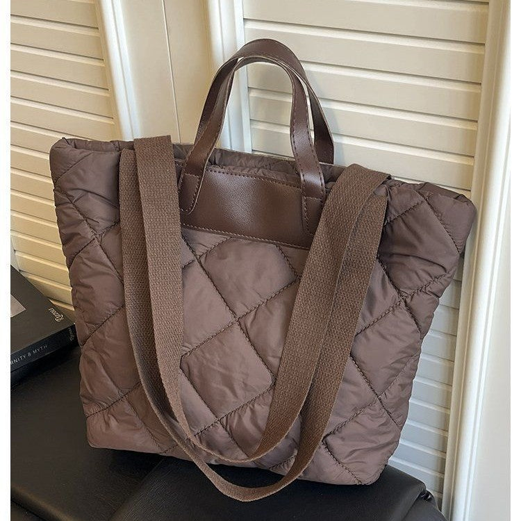 Cotton Clothing Bag Korean Style Tote Bag for Women Large Capacity Fashionable Versatile Women's Bag 2025 New Women's…