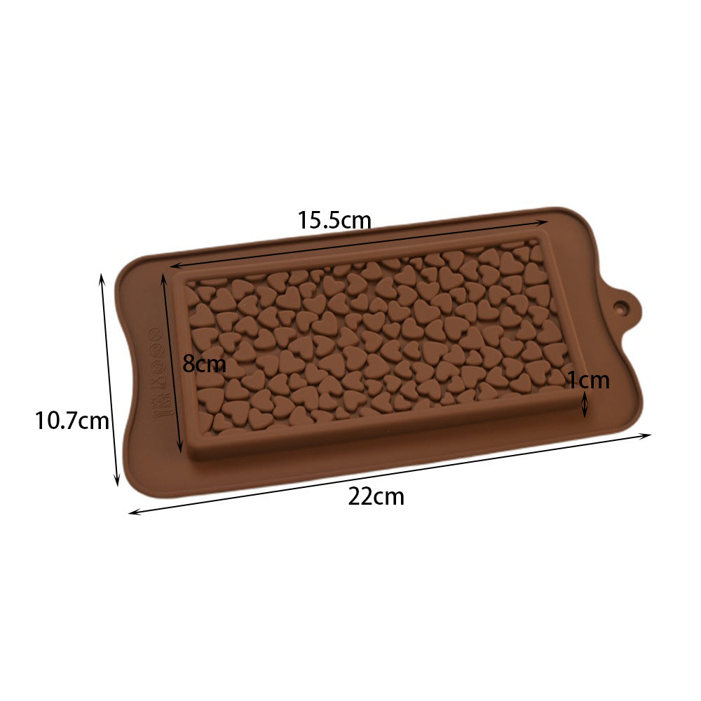 Cross-Border Multi-Style Cartoon Silicone Chocolate Mold Numbers and Letters DIY Baking Mold Fudge Ice Cube Mold - YK-45-80