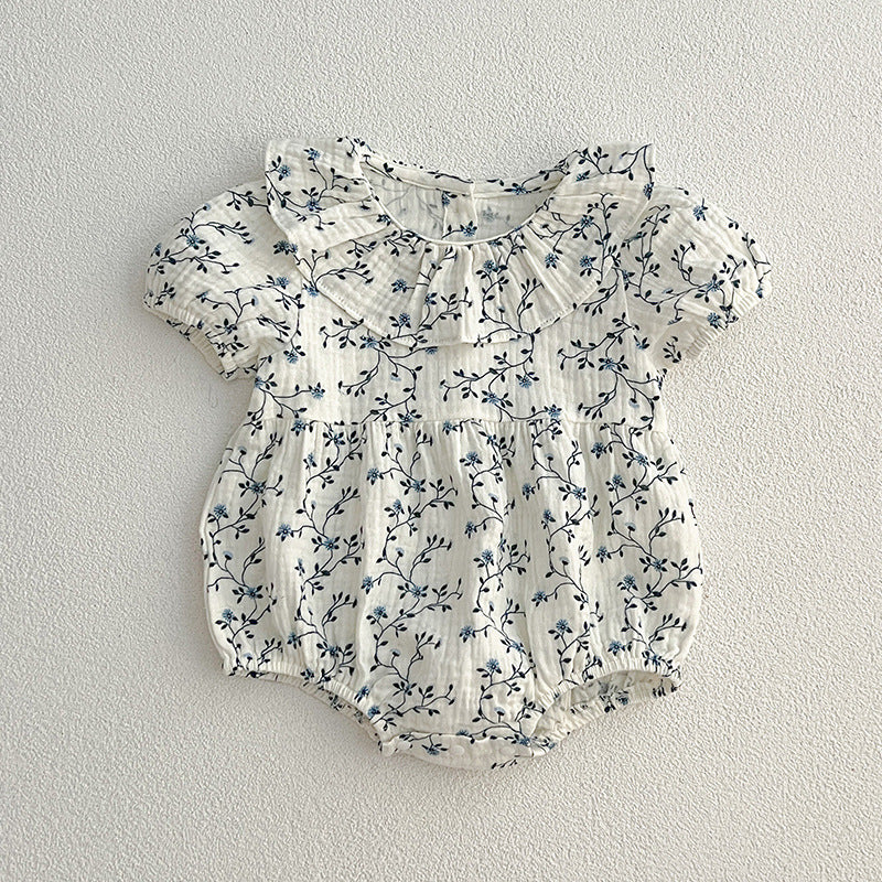 Fashion Personality Small Floral Girl Dress