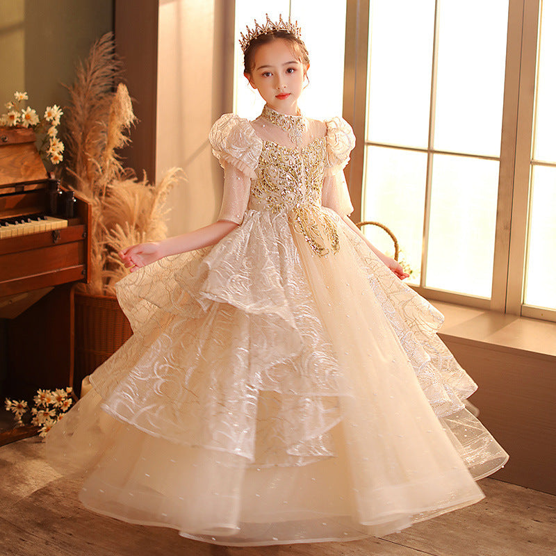 Princess  Little Girl Host Children Dress
