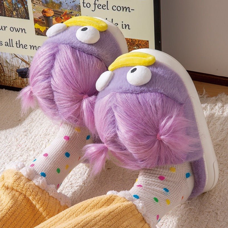 Carto0n cotton slippers for women (Available) - Mom & Kids