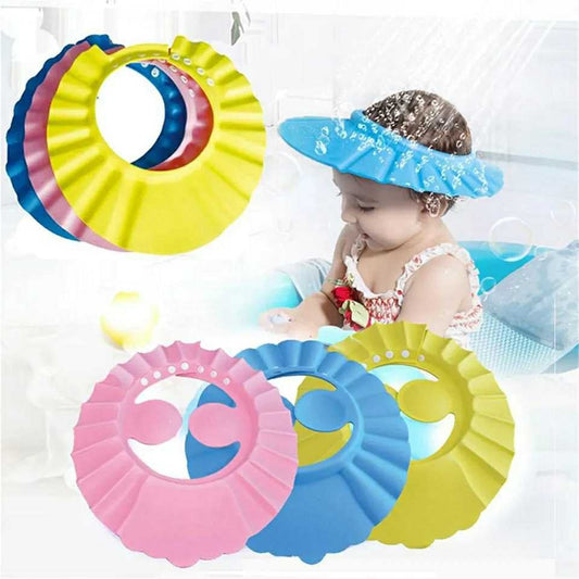 Adjustable children's shampoo cap baby shampoo cap baby bath cap waterproof cap children's shampoo cap