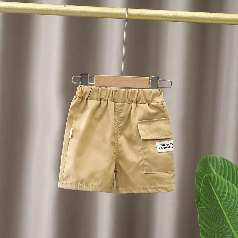 Children Clothing mother Kids Clothes Children's Sets Boys T-shirt Shorts Summer Cotton Short sleeve fashion Suit2PCS - Mom & Kids
