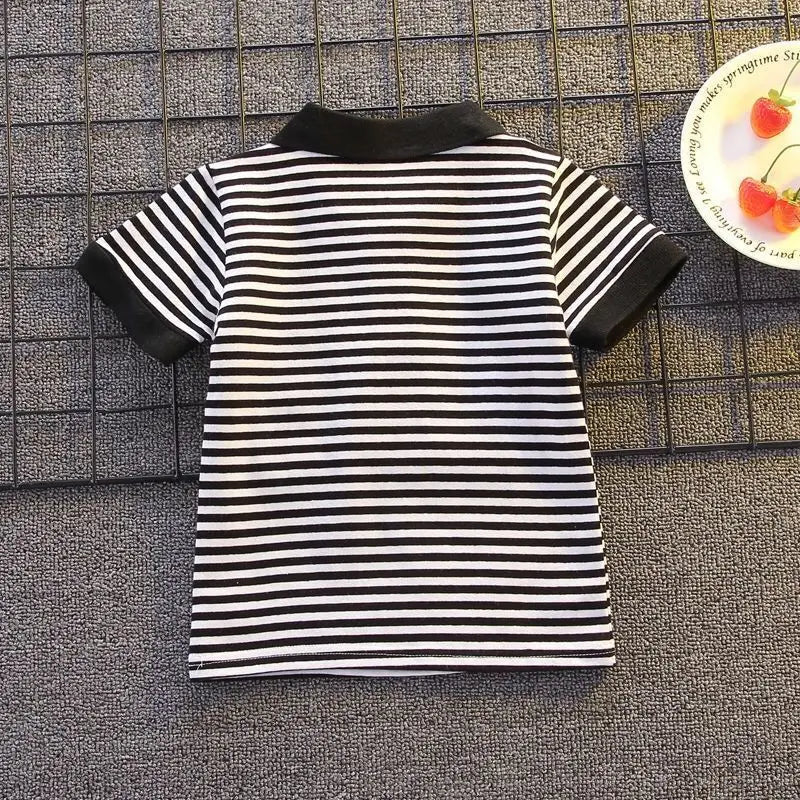 ChildrenBoys T-shirt Shorts Clothing set Kids Clothes Children's Sets Summer Cotton Short sleeve fashion Suit2PCS - Mom & Kids