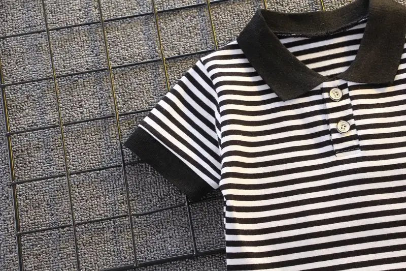 ChildrenBoys T-shirt Shorts Clothing set Kids Clothes Children's Sets Summer Cotton Short sleeve fashion Suit2PCS - Mom & Kids