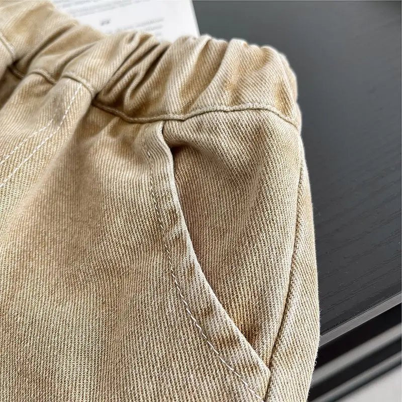 Children's Clothes Summer Thin Loose Casual Kids Tracksuit Popular Design Baby Boy Short Sleeve Suit T-shirt Shorts - Mom & Kids