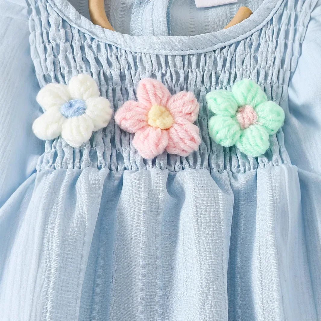 Children's Clothing Sets Small Flower Sleeveless Top + Bow Shorts 2pcs Sets Toddler Girl Clothes Kids Boutique Clothes - Mom & Kids