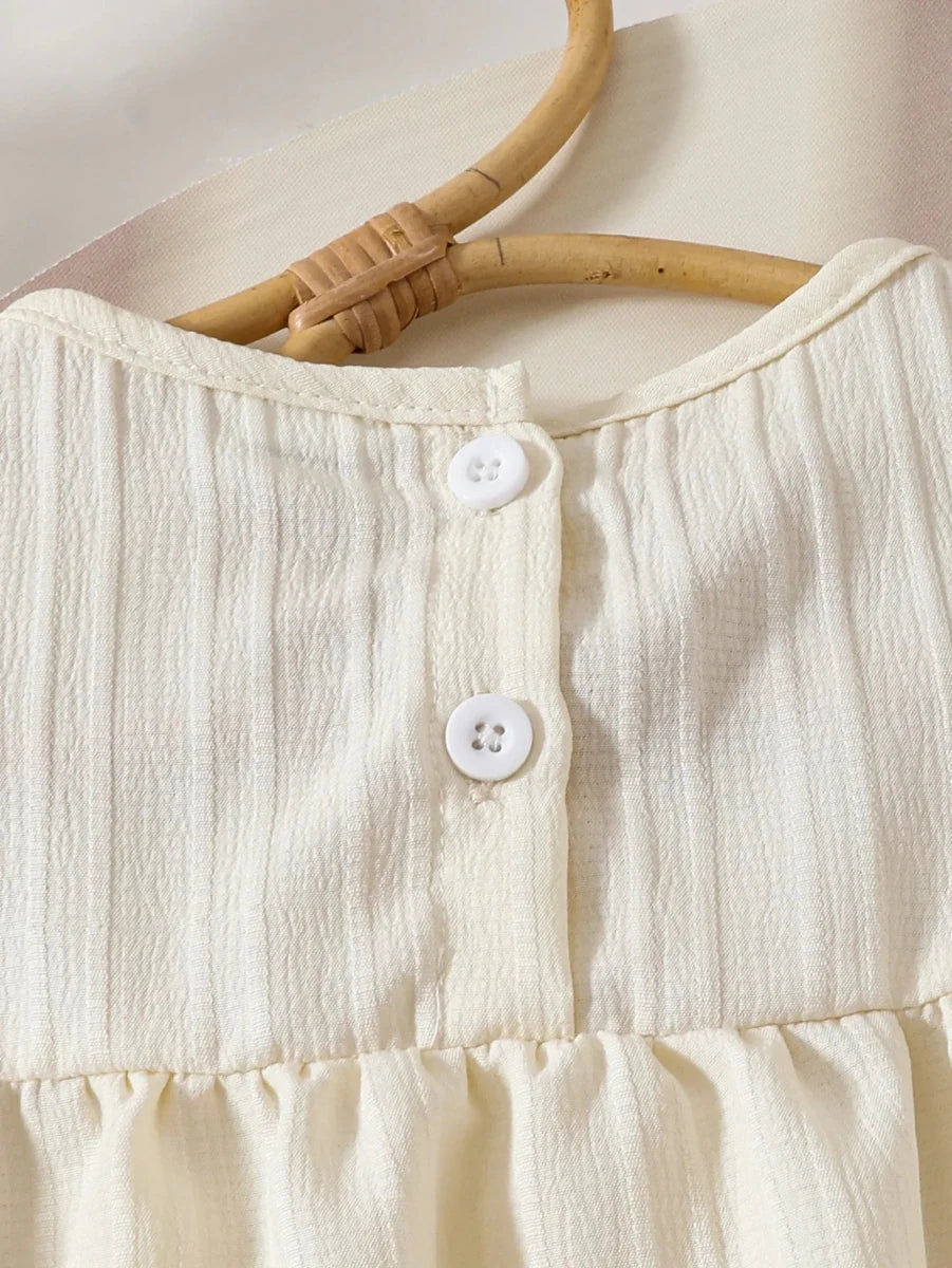 Children's Clothing Sets Small Flower Sleeveless Top + Bow Shorts 2pcs Sets Toddler Girl Clothes Kids Boutique Clothes - Mom & Kids