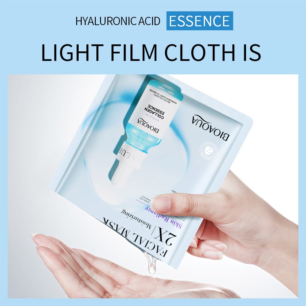 Collagen Face Mask Moisturizing Firming Face Sheet Mask Hyaluronic Acid Facial Masks Beauty Skin Care Gel Skin Care (Available) - Mom & Kids