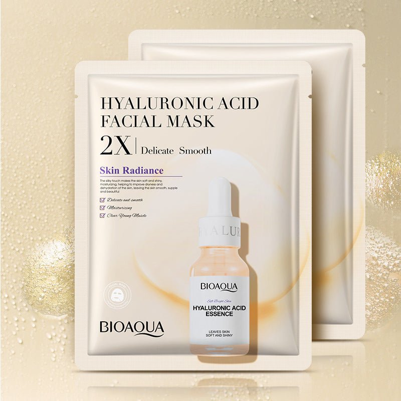 Collagen Hyaluronic Acid Face Mask sheet mask for deep hydration, moisturizing care, and smoother-looking skin