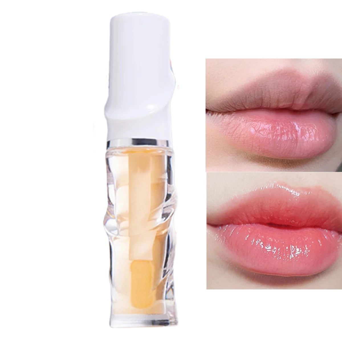 Waterproof color changing lipstick that turns from blue to pink with a moisturizing long-lasting formula