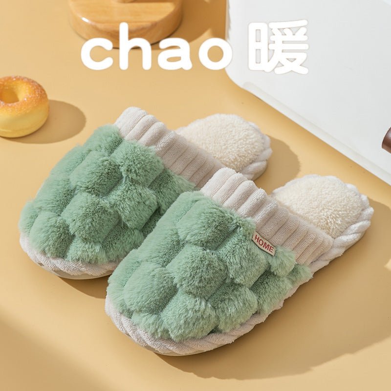 Cotton Slippers Women's Winter Household (Available) - Mom & Kids