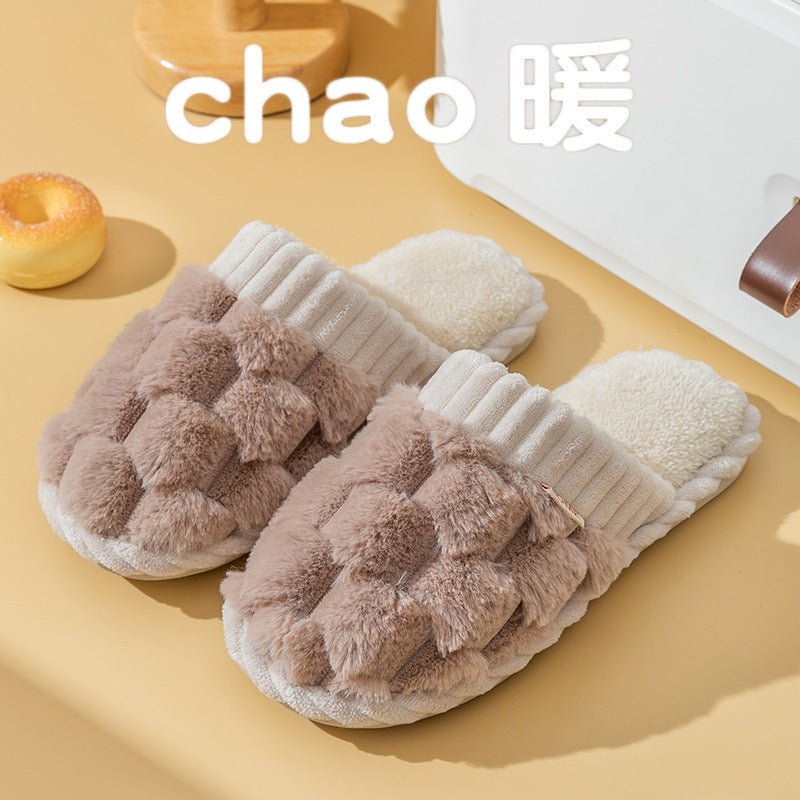Cotton Slippers Women's Winter Household (Available) - Mom & Kids