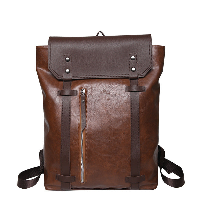 College Student Wear-resistant Durable Simple Casual Fashion Backpack