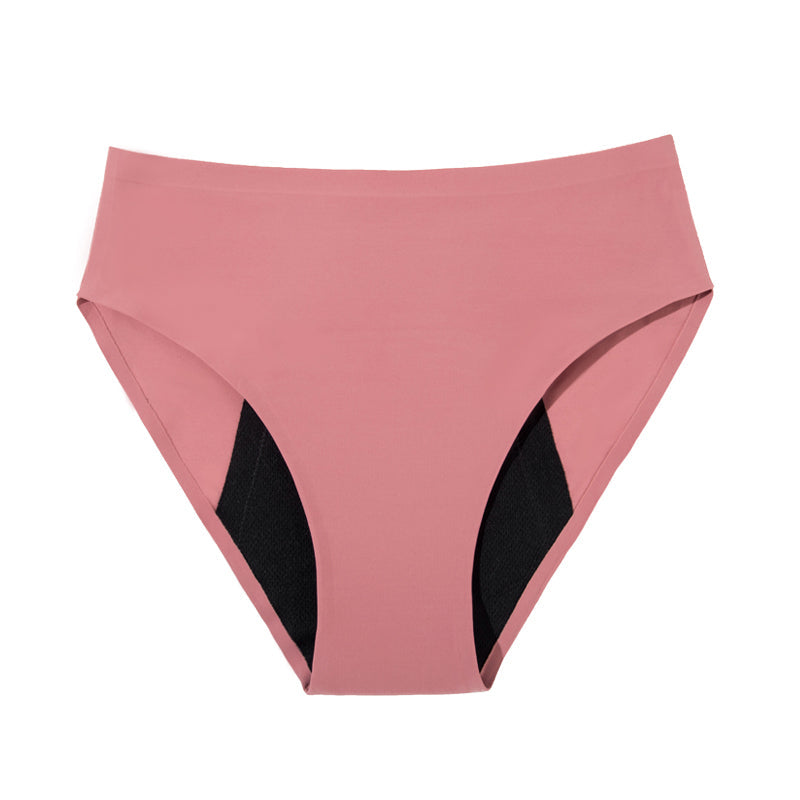 Four-layer Leak-proof High-waisted Seamless Adhesive Period Panties