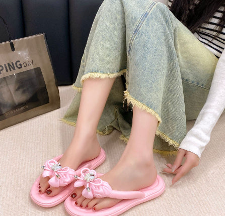 EVA Non-slip Wear-resistant Fashion All-match Women's Outdoor Slippers