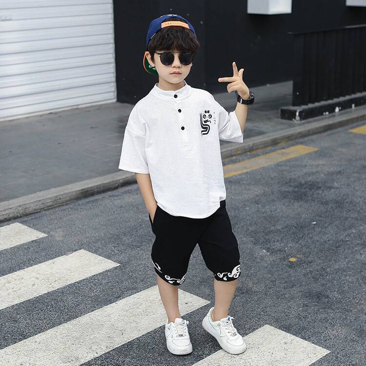 Children's Summer Clothes National Style Tang Suit