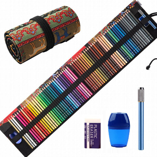 Oily Colored Pencil Round Brush Pot Color Lead Only For Art Painting Child Drawing