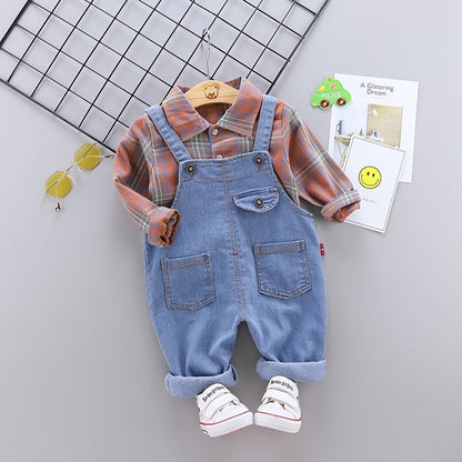 Dinosaur Bib Outfit Set
