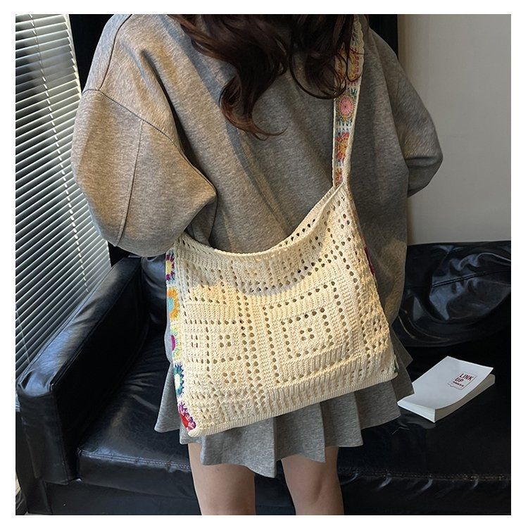 New Knitted Bag Large Capacity Women