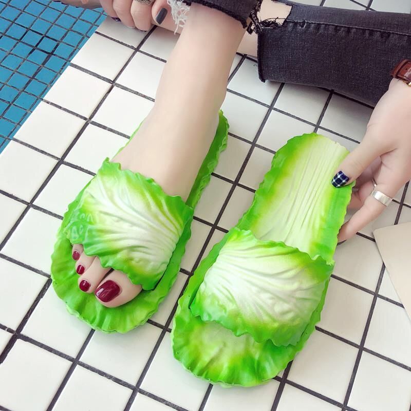 Fashion Creative Cabbage Slippers For Women (Available) - Mom & Kids